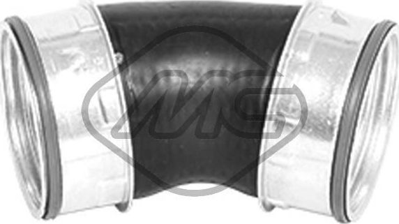 Патрубок интеркулера Metalcaucho. Артикул 98755