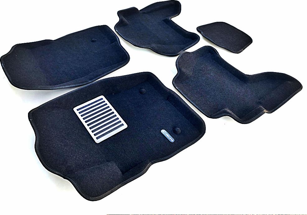 Коврики текстильные Euromat 3D Lux для салона Nissan Pathfinder R51 2004-2009. Артикул EM3D-003710