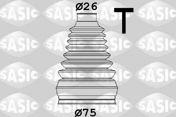 Пыльник ШРУСа внутренний Sasic (термопласт). Артикул 1906147