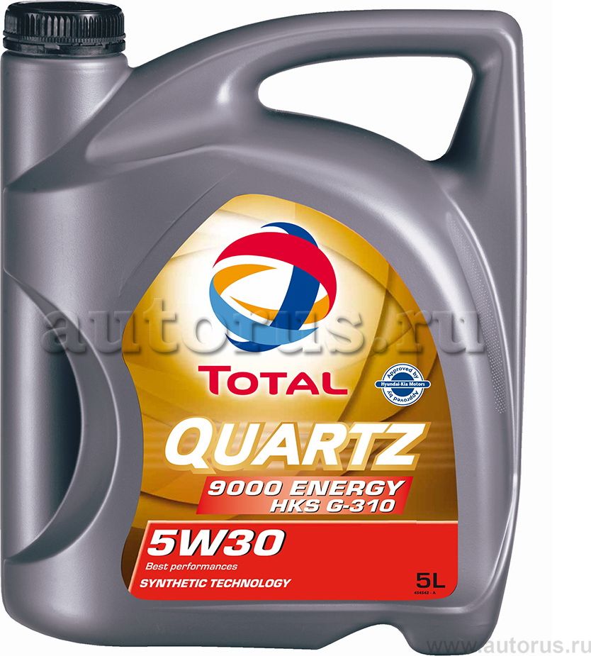 Масло моторное QUARTZ ENERGY 9000 HKS G-310 5W30 синт.5л TOTAL. Артикул 213800