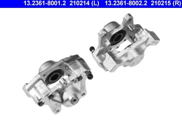 Тормозной суппорт ATE задний правый для Mercedes-Benz E-Класс II (W210, S210) 1995-2002. Артикул 13.2361-8002.2