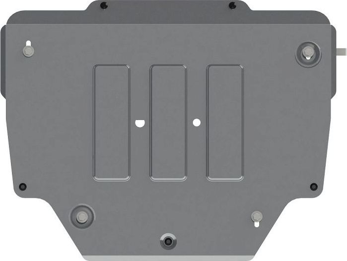 Защита алюминиевая Шериф (4 мм) для картера и КПП Jaguar E-Pace 2017-2026. Артикул 04.2980