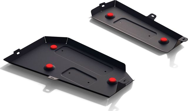 Защита АвтоБРОНЯ для топливного бака Haval H2 МКПП 4WD 2014-2021. Артикул 111.09402.1