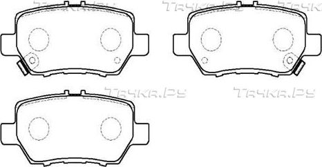 Тормозные колодки HSB. Артикул HP5170
