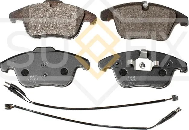 Колодки тормозные передние (Sufix). Артикул SX1228