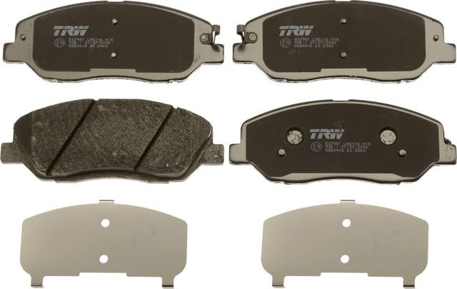 Тормозные колодки TRW COTEC передние для SsangYong Actyon II 2012-2026. Артикул GDB3418