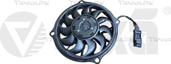 Вентилятор радиатора двигателя Vika. Артикул 99591832901
