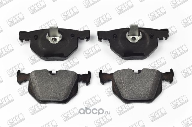 Тормозные дисковые колодки задние (Autosfec). Артикул BP901834