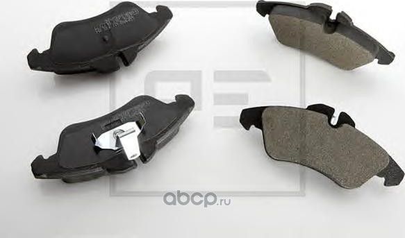 Комплект дисковых колодок WVA 21576 (PE). Артикул 08631900A