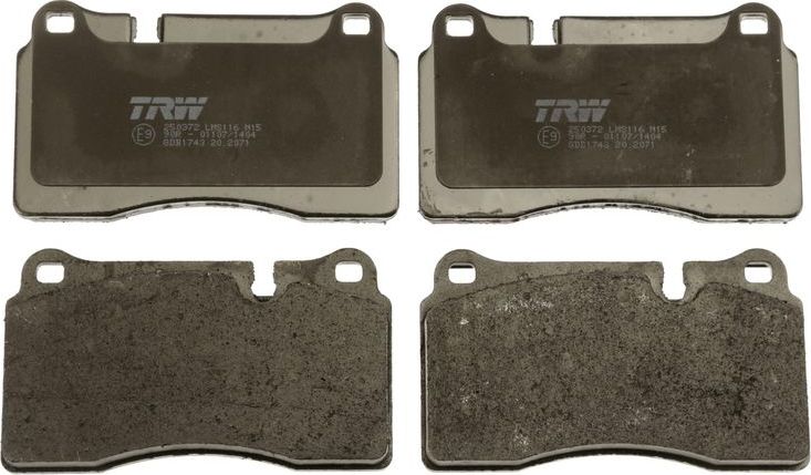 Тормозные колодки TRW COTEC. Артикул GDB1743