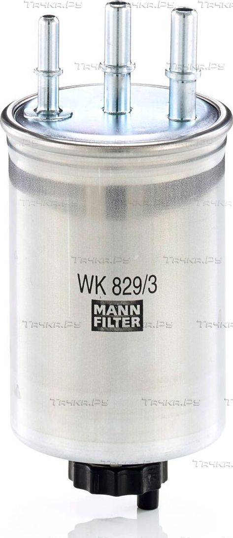 Топливный фильтр Mann-Filter для TATA Indigo I 2003-2012. Артикул WK 829/3