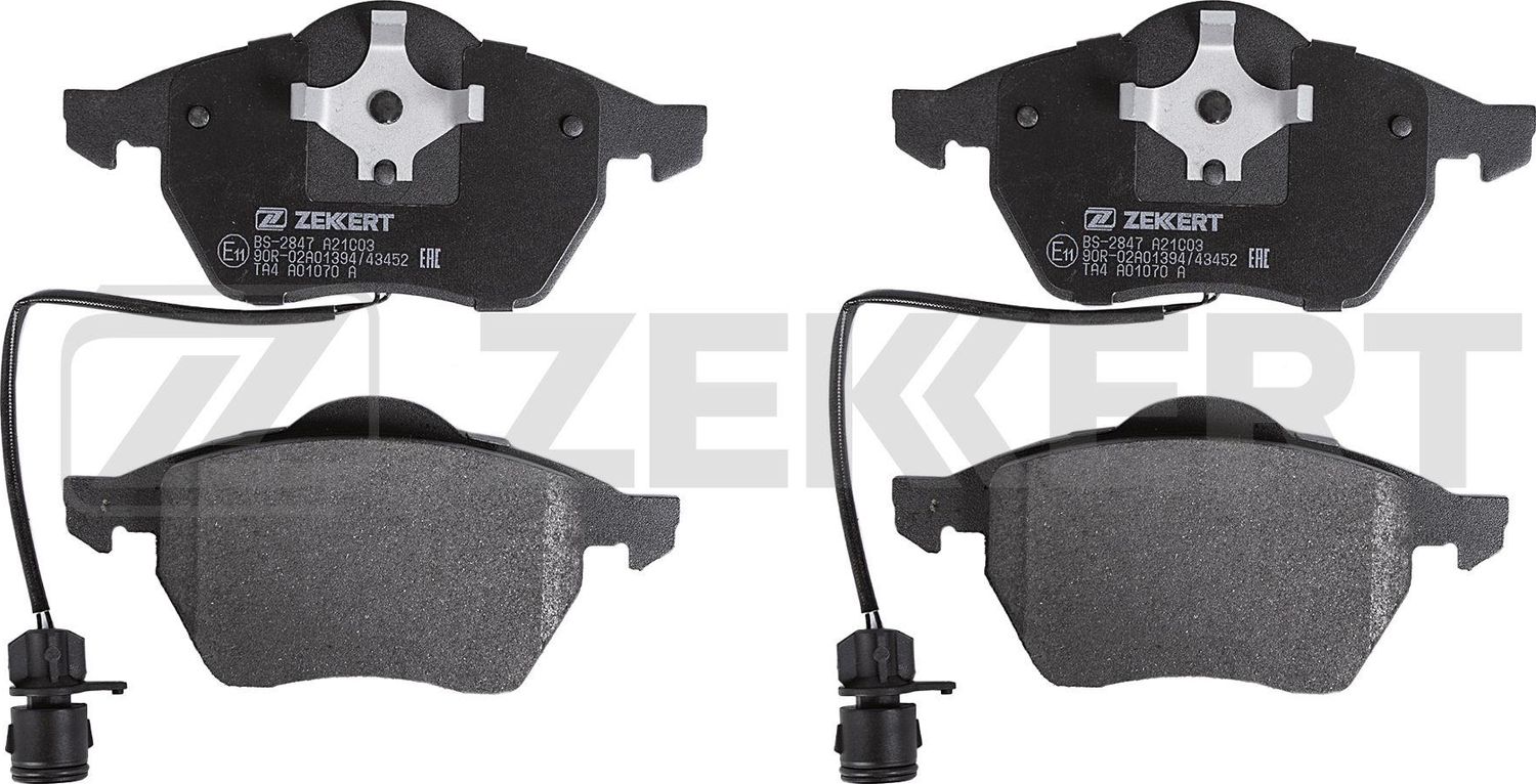 Тормозные колодки Zekkert. Артикул BS-2847