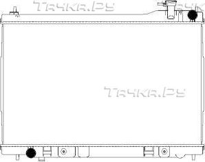 Радиатор охлаждения двигателя Sakura. Артикул 3251-1006