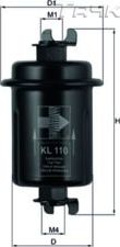 Топливный фильтр Mahle. Артикул KL 110