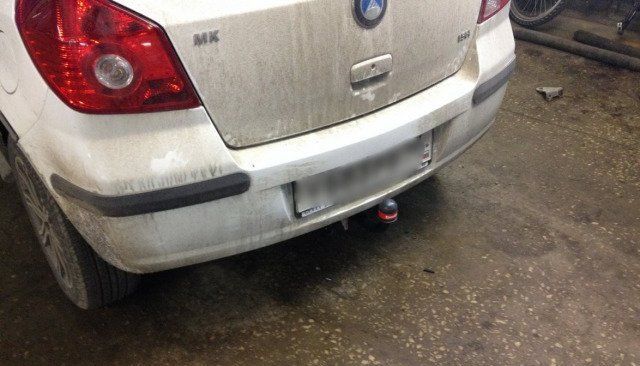 Фаркоп Oris (ранее Bosal) для Geely MK Cross 2010-2026. Артикул 9003-A