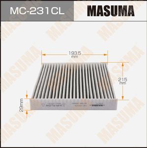 Салонный фильтр Masuma для Toyota Hilux VII 2005-2015. Артикул MC-231CL