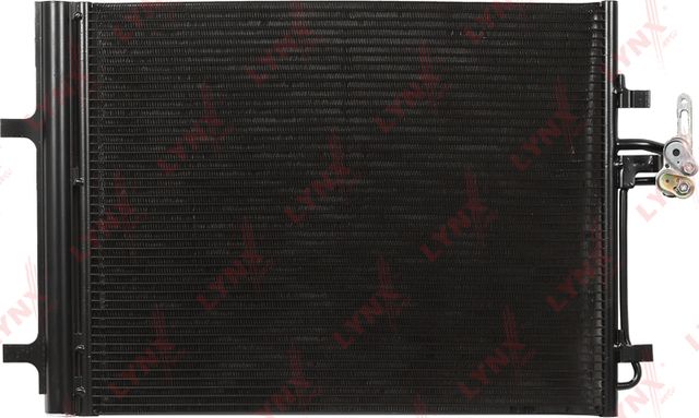 Радиатор кондиционера (конденсатор) LYNXauto. Артикул RC-0039
