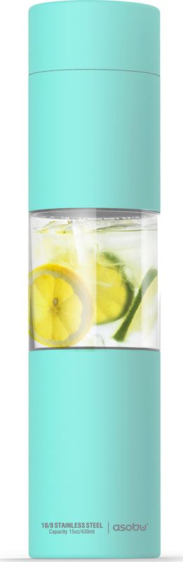 Бутылка Asobu FLAVOUR U SEE, 500 мл, Бирюзовая. Артикул SWG15.10-MINT