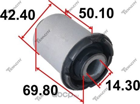 Сайлентблок рычага резиновый Tenacity (1745) AAMHY1017 Rear Tenacity. Артикул AAMHY1017
