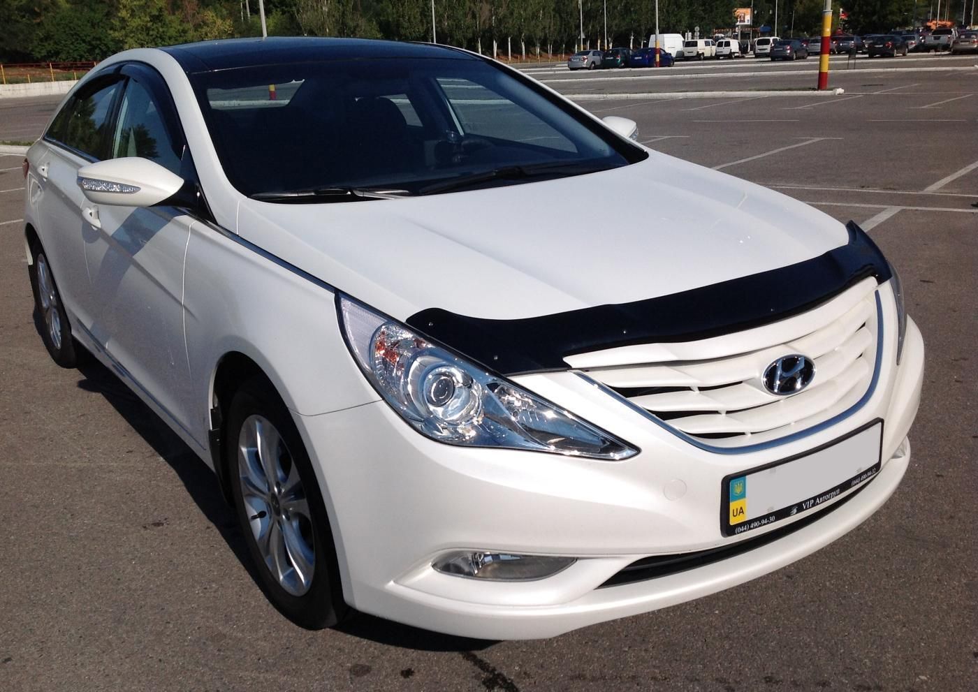 Дефлектор SIM капота Hyundai Sonata VI YF 2010-2015. Артикул SHYSON1012