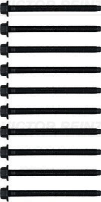 Комплект болтов ГБЦ Victor Reinz (сталь) для Land Rover Range Rover III 2006-2012. Артикул 14-32344-02