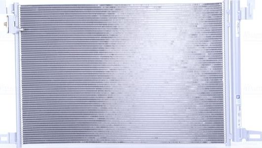 Радиатор кондиционера (конденсатор) Nissens (алюминий). Артикул 940685