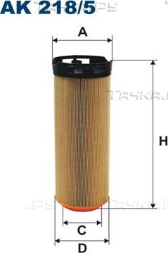 Воздушный фильтр Filtron. Артикул AK 218/5