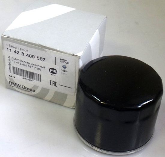 Масляный фильтр BMW (OEM) для BMW i3 I (I01) 2013-2026. Артикул 11428409567