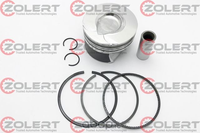 Поршень +0.25 комплект с кольцами (Zolert). Артикул ZABR09