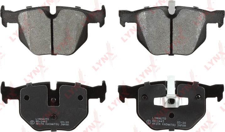 Тормозные колодки LYNXauto. Артикул BD-1443