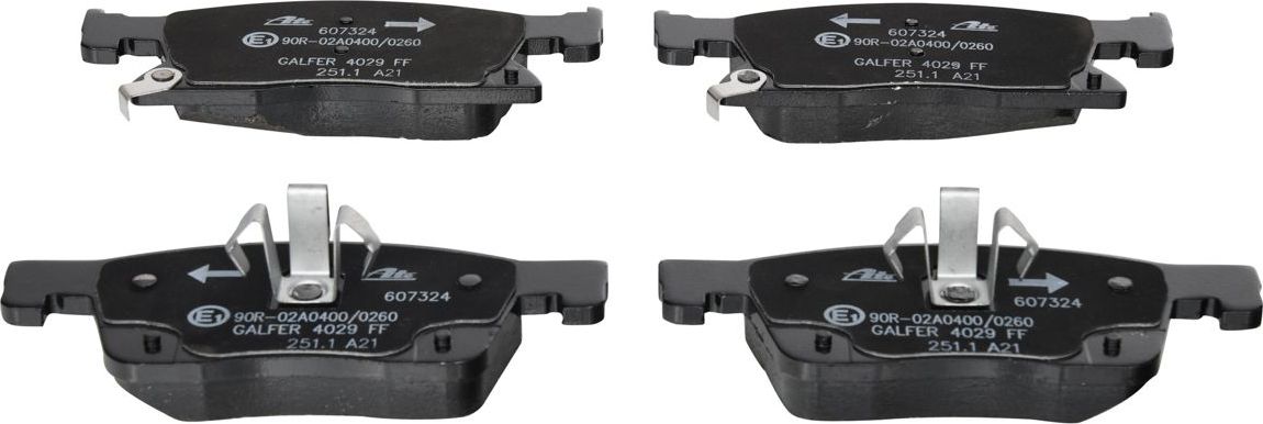 Тормозные колодки ATE. Артикул 13.0460-7324.2