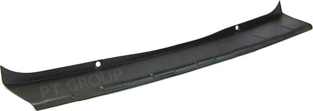 Накладка PT Group на задний бампер (черное тиснение) (ABS) для Nissan Terrano III 2014-2022. Артикул NTE111301