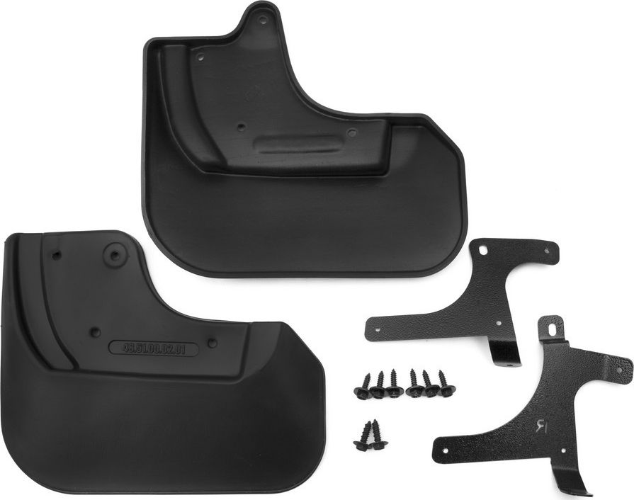 Брызговики Frosch (в пакете) задняя пара для Toyota Camry 50, 55 (V50, V55, XV50, XV55) 2011-2014. Артикул NLF.48.51.E10