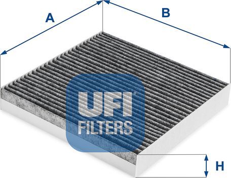 Салонный фильтр UFI. Артикул 54.290.00
