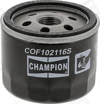 Масляный фильтр Champion для Renault 6 1971-1980. Артикул COF102116S
