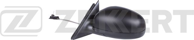 Зеркало боковое (в сборе) Zekkert левое для Skoda Fabia II 2006-2014. Артикул SP-4058