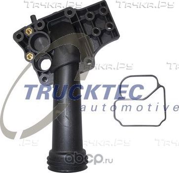 Патрубок радиатора (системы охлаждения) Trucktec Automotive. Артикул 03.19.123