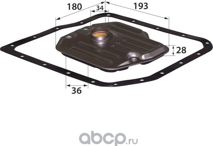 ФИЛЬТР АКПП С ПРОКЛАДКОЙ (JD) (RB-Exide). Артикул CH100A