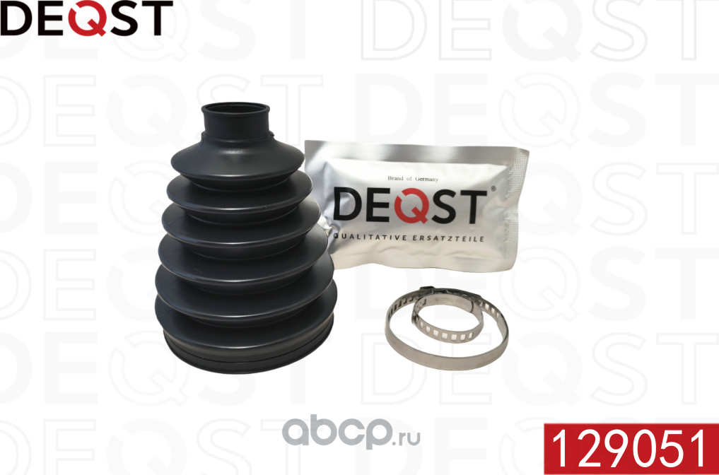 Комплект пыльника ШРУС HONDA ACCORD CL7 2003-2008 [EU] (Deqst). Артикул 129051