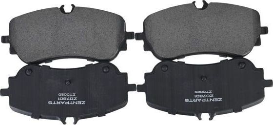 Тормозные колодки Zentparts. Артикул Z07801