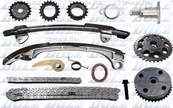 Цепь ГРМ Dolz для Toyota Camry 30 (V30, XV30) 2001-2006. Артикул SKCT125V