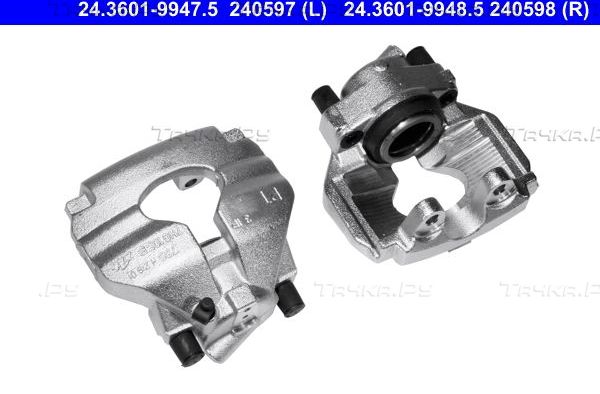 Тормозной суппорт ATE передний правый для Volkswagen Touareg I 2002-2010. Артикул 24.3601-9948.5