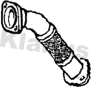 Глушитель Klarius передний для BMW X5 I (E53) 2001-2006. Артикул 301717