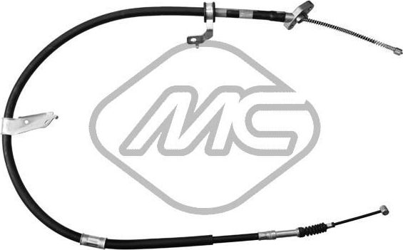 Трос ручника (тросик ручного тормоза) Metalcaucho правый для Toyota RAV4 II (XA20) 2000-2005. Артикул 83514