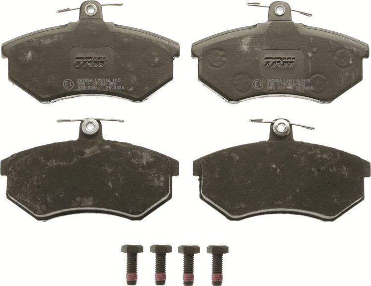 Тормозные колодки TRW COTEC передние для Audi 90 II (B3) 1987-1991. Артикул GDB826