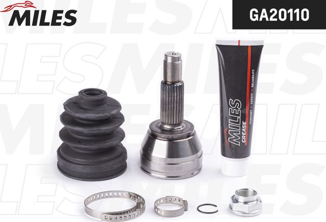 Шрус наружный (граната) Miles для Ford Fiesta V 2001-2008. Артикул GA20110