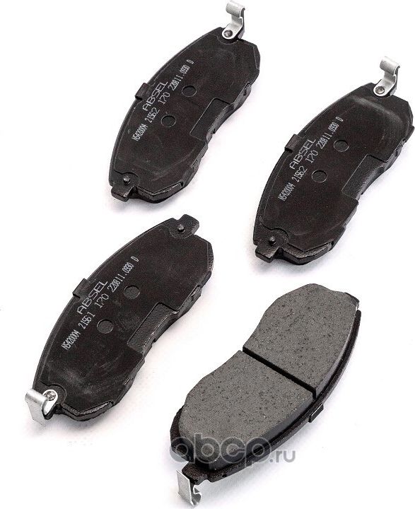 Колодки тормозные передние (Absel). Артикул NS420004