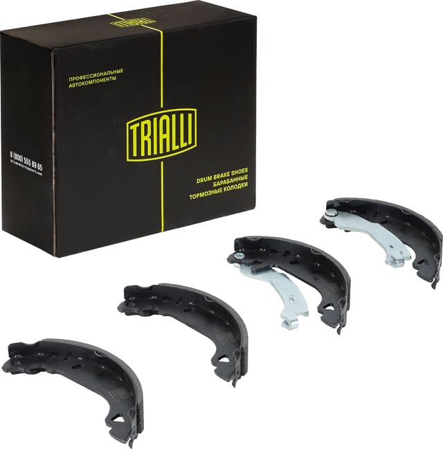 Тормозные колодки Trialli задние для Zastava Yugo 1991-2008. Артикул GF 4469
