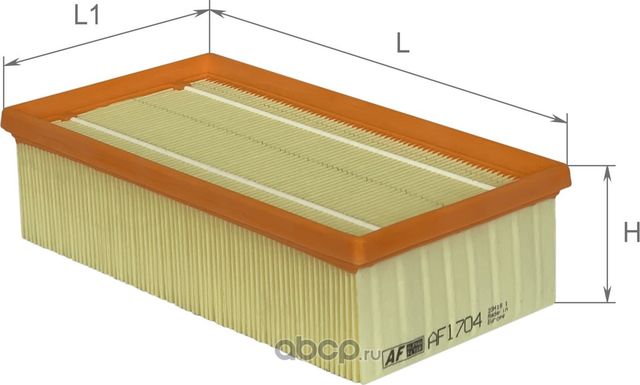 AF-1704 Воздушный фильтр ALPHA FILTER Alpha Filter. Артикул AF1704
