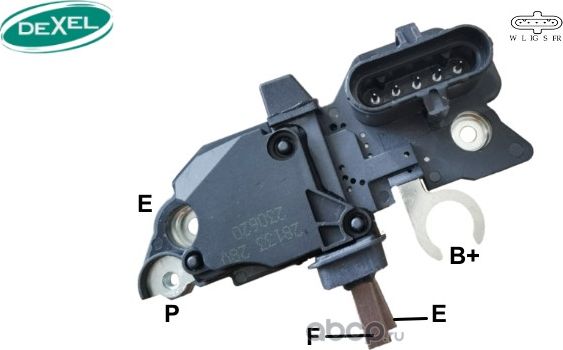 Регулятор напряж. генератора 28V (Dexel). Артикул EVR18610